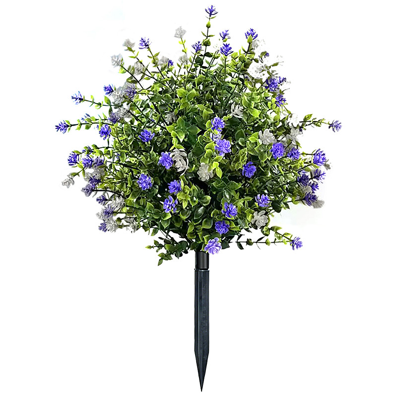 Artificial Potted Trees with Ground Stakes, UV-Resistant Camellia Shrubs, Indoor Outdoor Decoration Decoration in Summer and Autumn, Home Garden Wedding Settings, House Plants Decor