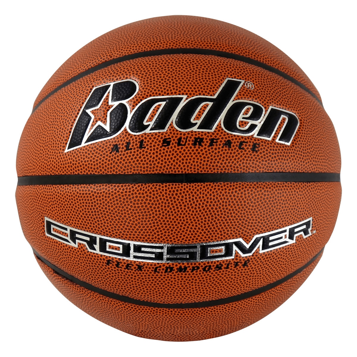Basketball KEMPA "Basketball Baden Crossover" Gr. 7, orange, Bälle, Herren, 7