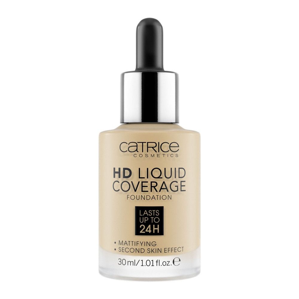 Catrice Fond de Teint Liquido HD Coverage Effetto Seconda Pelle 30 ml