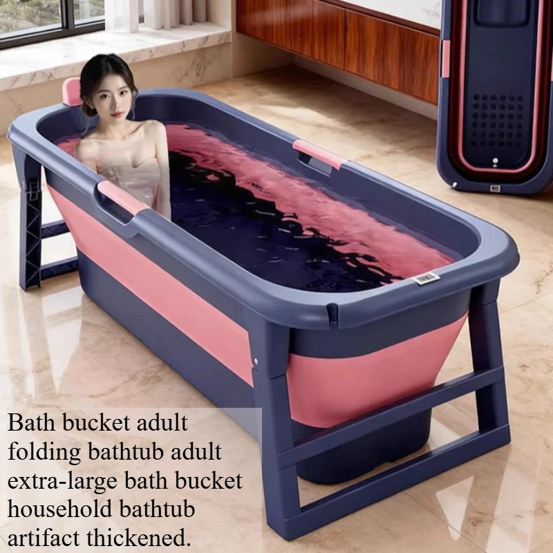 Aufblasbare Faltbare Badewanne für Erwachsene und Babys, Zusammenklappbare Duschwanne, Kaltwasser-Badewanne, Opvouwbaar Bad Spa Hot Tub