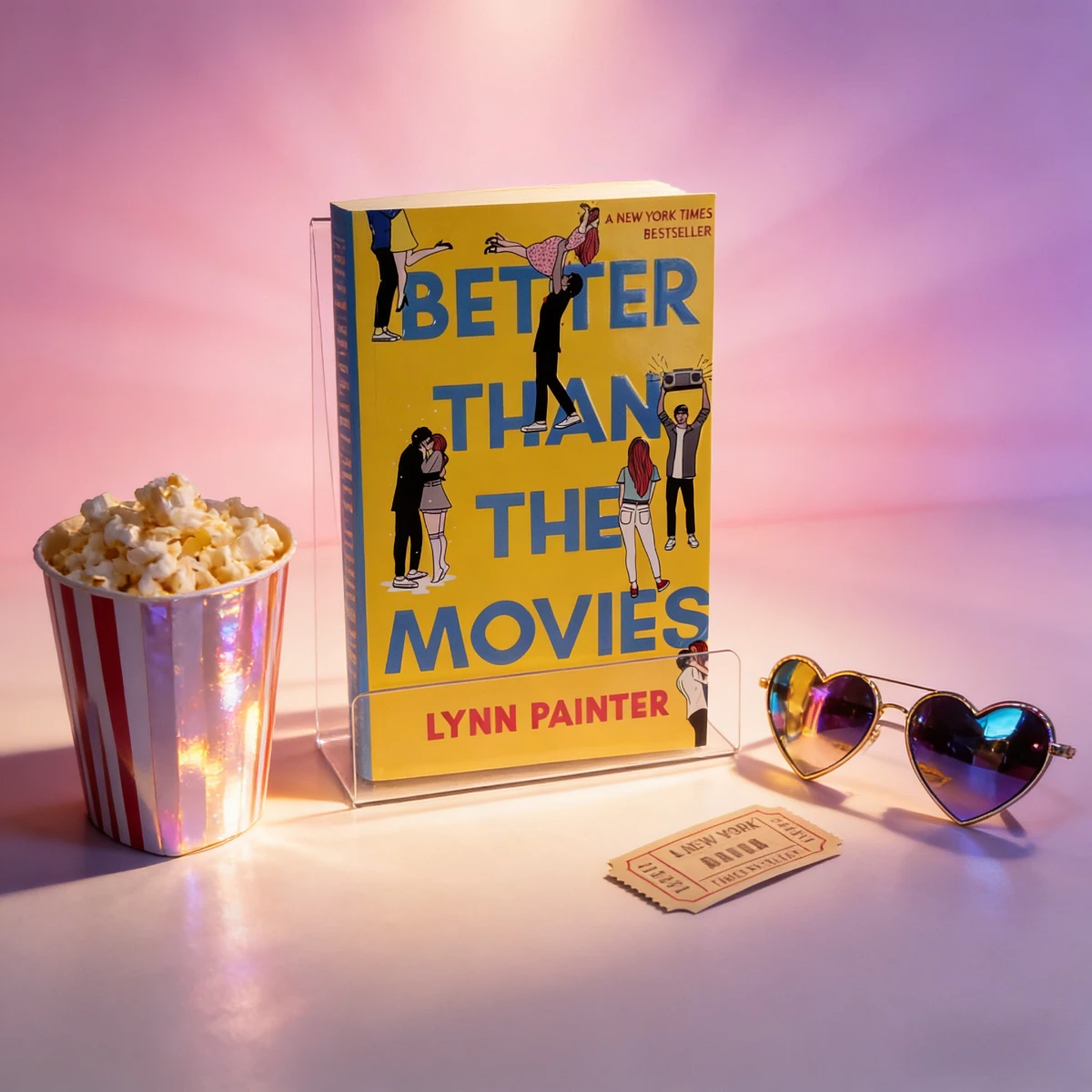 Besser als die Filme. Lynn Painter. Romantikroman für junge Erwachsene. Süße Liebesgeschichte. Feel-Good-Romance. Romantische Erzählung. Romantik-Lesung. Image
