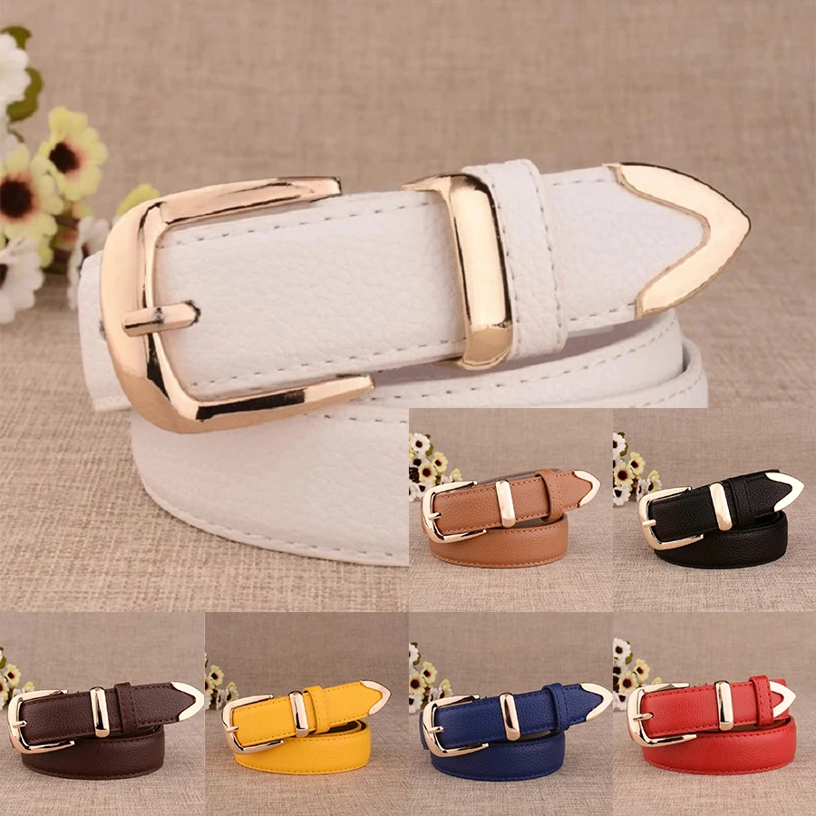 Frauen Hosen Gürtel Leder Trend Weiß Gürtel Mode Hohe Qualität Hosen Gürtel Solide Vintage Pin Schnalle Damen Strap LB2146-