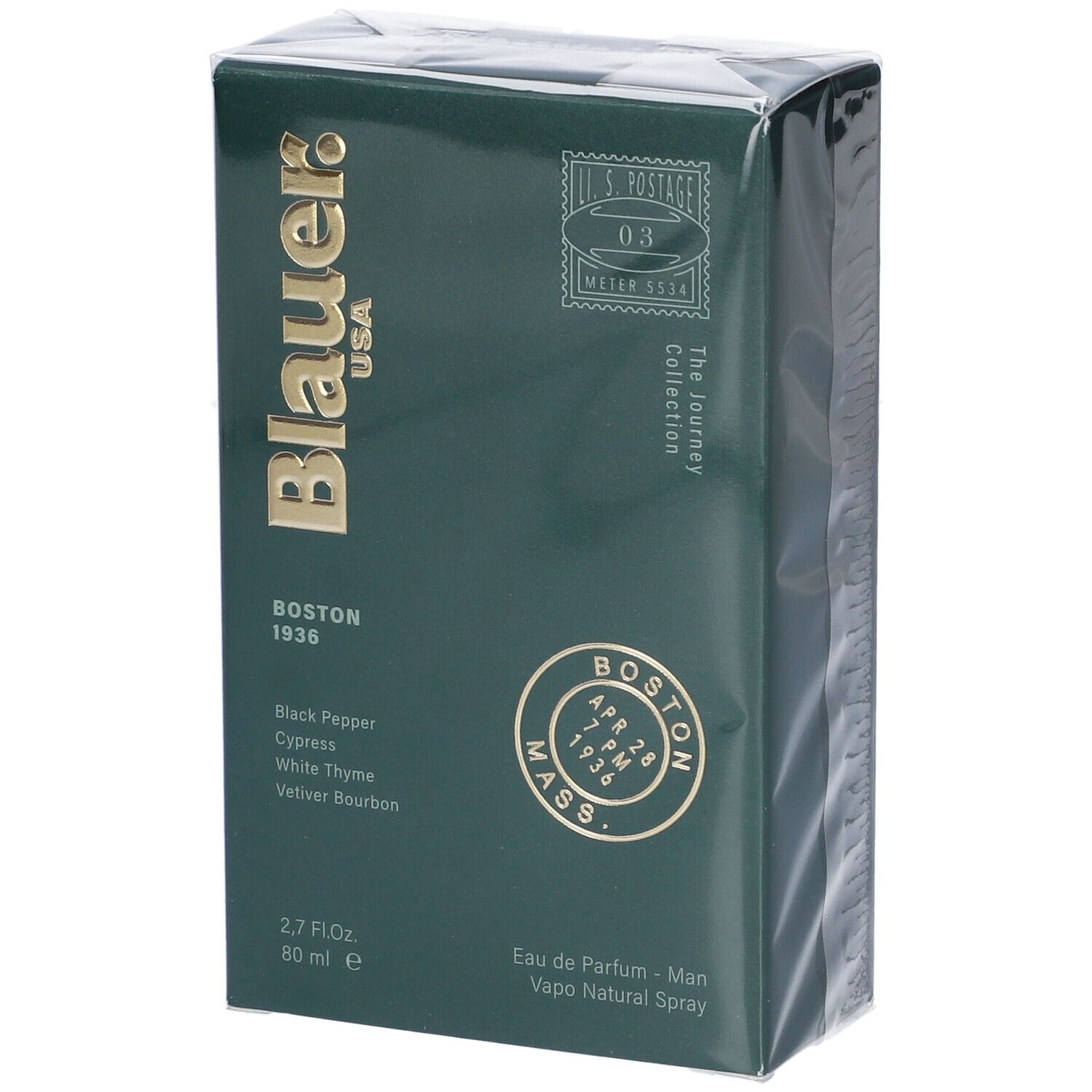The Journey Collection Boston 1936 Eau De Parfum Uomo Vapo Natural Spr