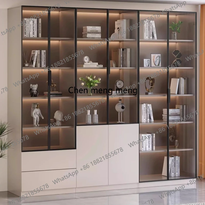 Umweltfreundlicher Weinschrank Kreatives Designer-Bücherregal Weinschrank-Schrank Integrierte Bar-Möbel