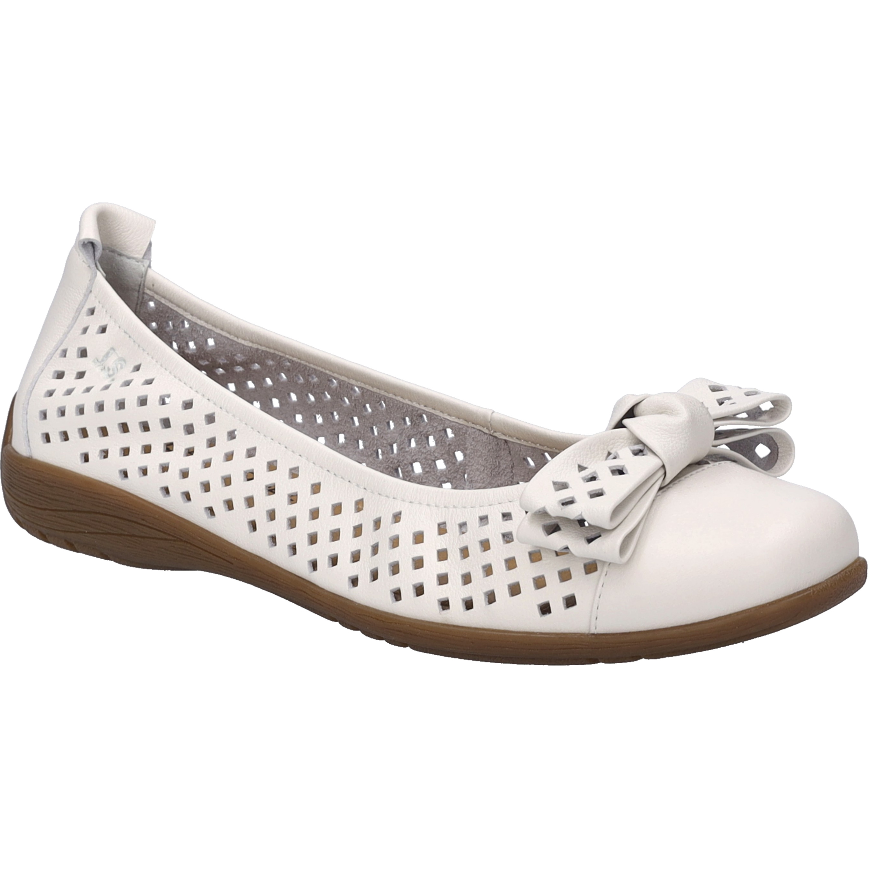 JOSEF SEIBEL Damen Ballerina Fenja 24 in weiss