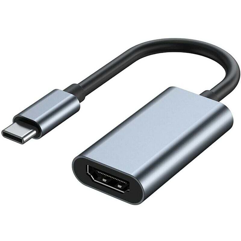 Kzq - Adattatore Da Usb C A Hdmi Per Monitor, Docking Station Per Laptop 4k Da Hdmi A Usb C Per Macbook Pro, Cavo Da Usb Tipo C A Hdmi Per Ipad Air, Dongle Da Usbc A Hdmi Per Chromeboo