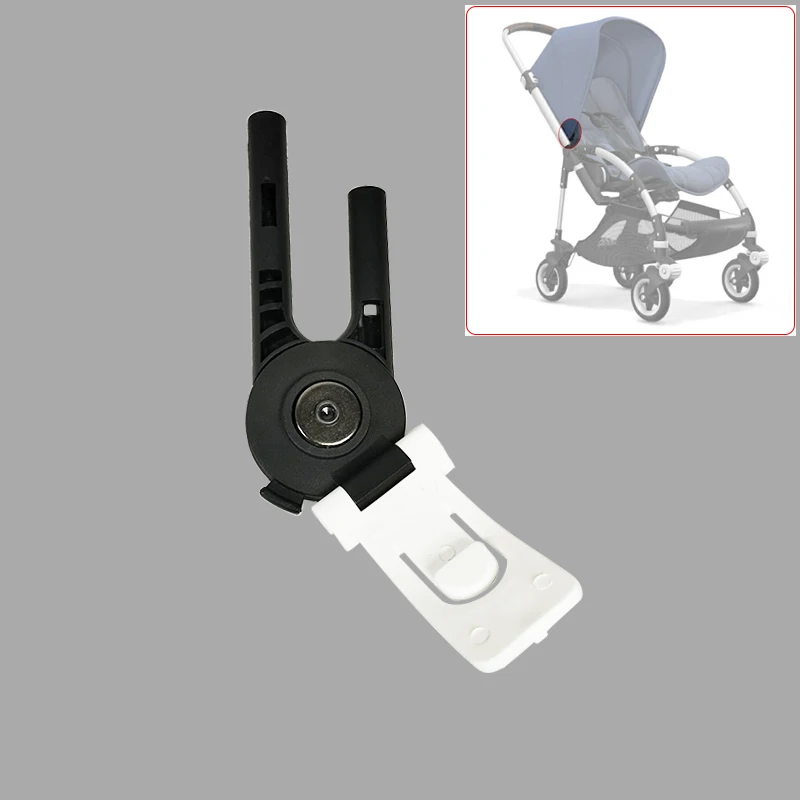 Buggy Sun Canpoy Clip für Bugaboo Bee 3/5/6 Kinderwagen Sonnenschirm Schnalle Markise Verschluss Dach Rahmen Bar Clamp Baby Ersetzen Zubehör Image