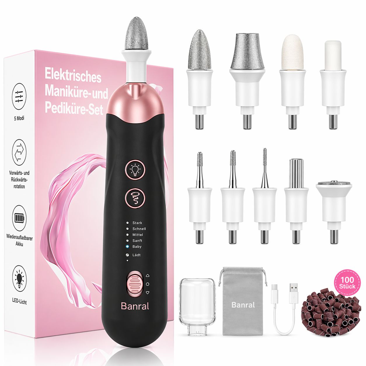 Banral set manicure e pedicure 1 St