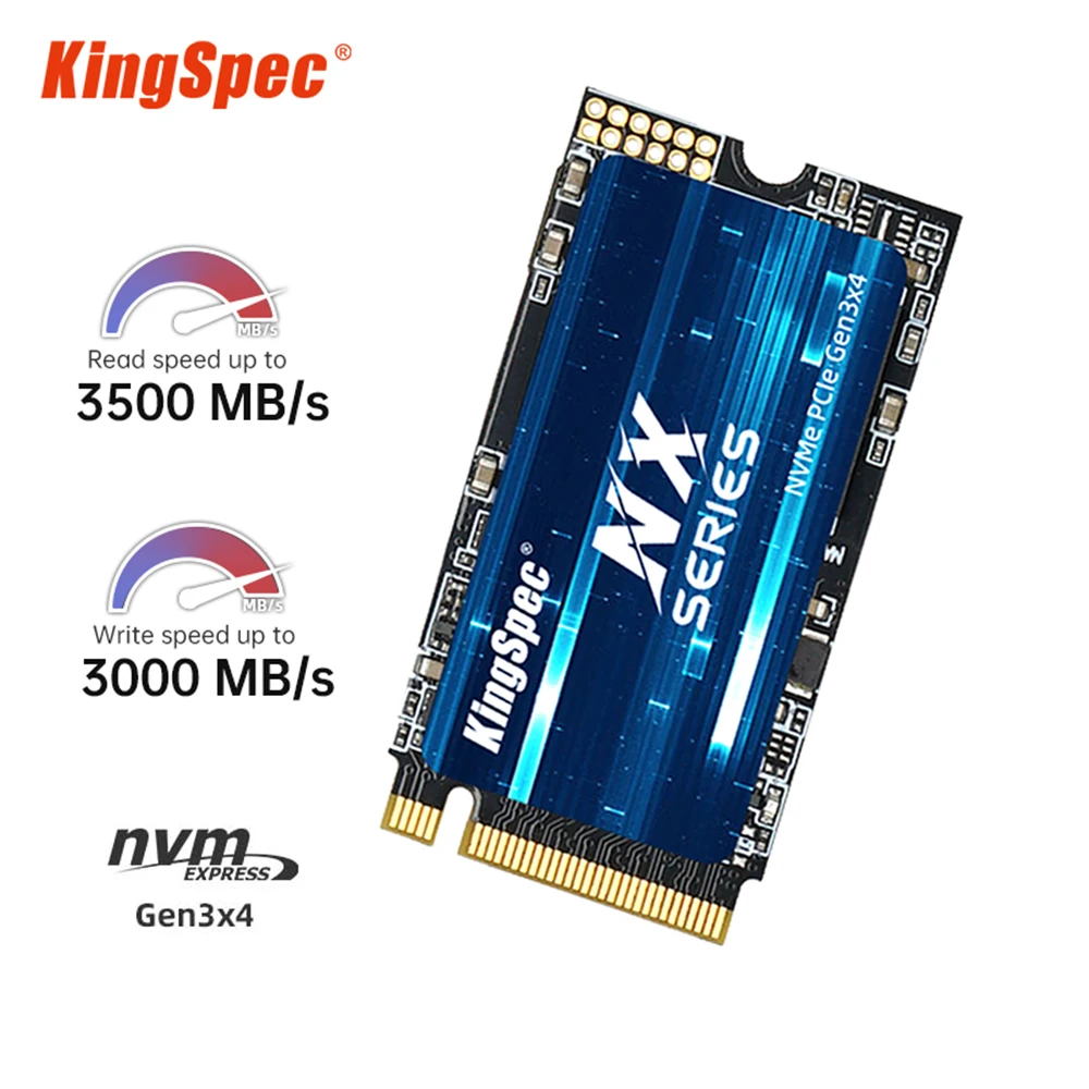 KingSpec M 2 SSD M2 NVME 120 GB 240 GB 512 GB 1 TB SSD M.2 PCIe 3.0 Laufwerk Solid SSD Disk NMVE Festplatte 2242 Interne SSDs Image