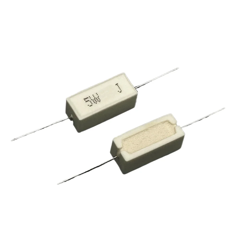 10 stücke 5W 5% Zement Widerstand Power Widerstand 0,1 ~ 10K 0,1 R 0,5 R 1R 10R 100R 0,22 0,33 0,5 1 2 5 8 10 15 20 25 30 100 1K 10K ohm Image