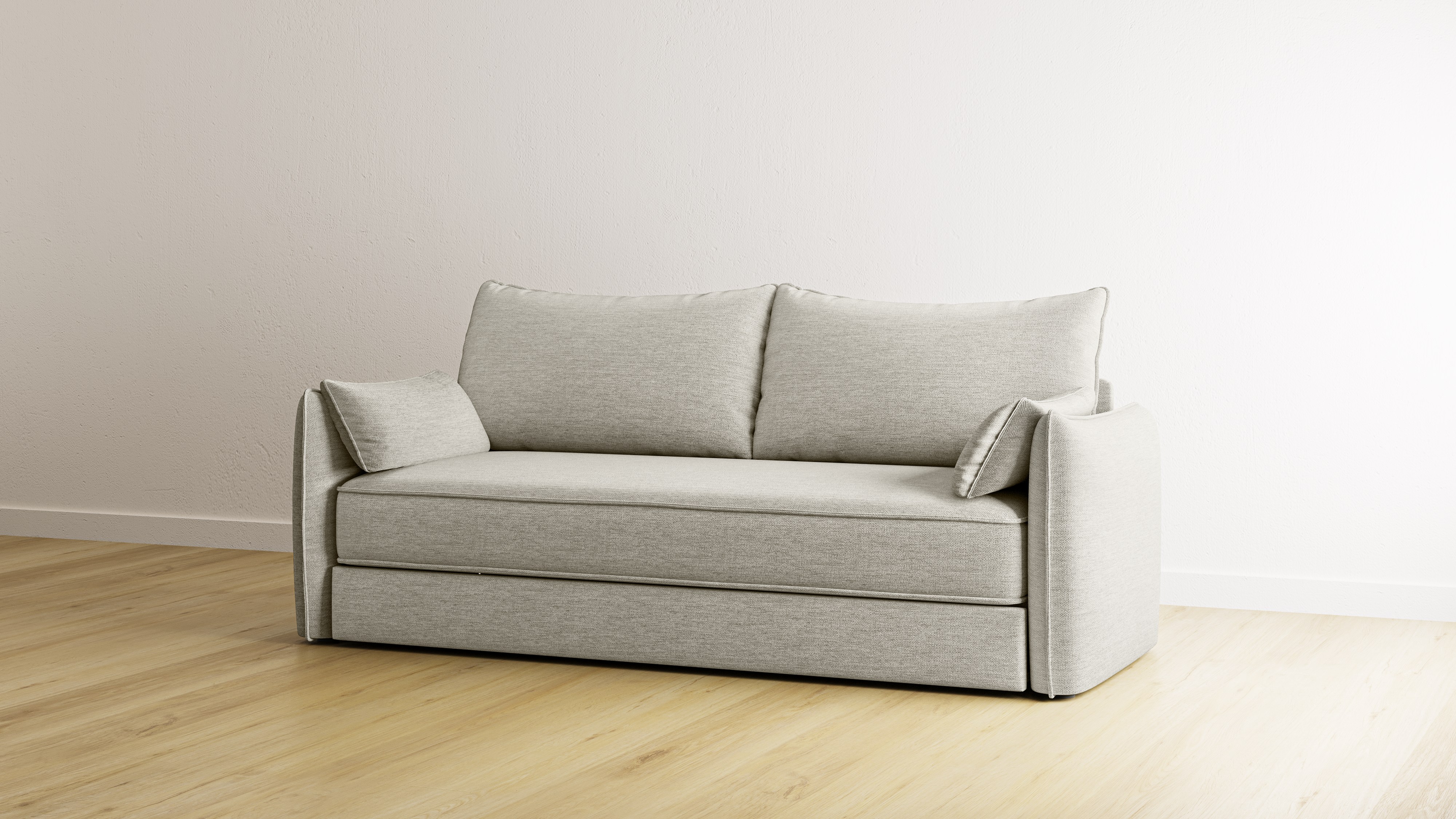 Canapé Convertible Emma Original 140x190 - Gris Foncé