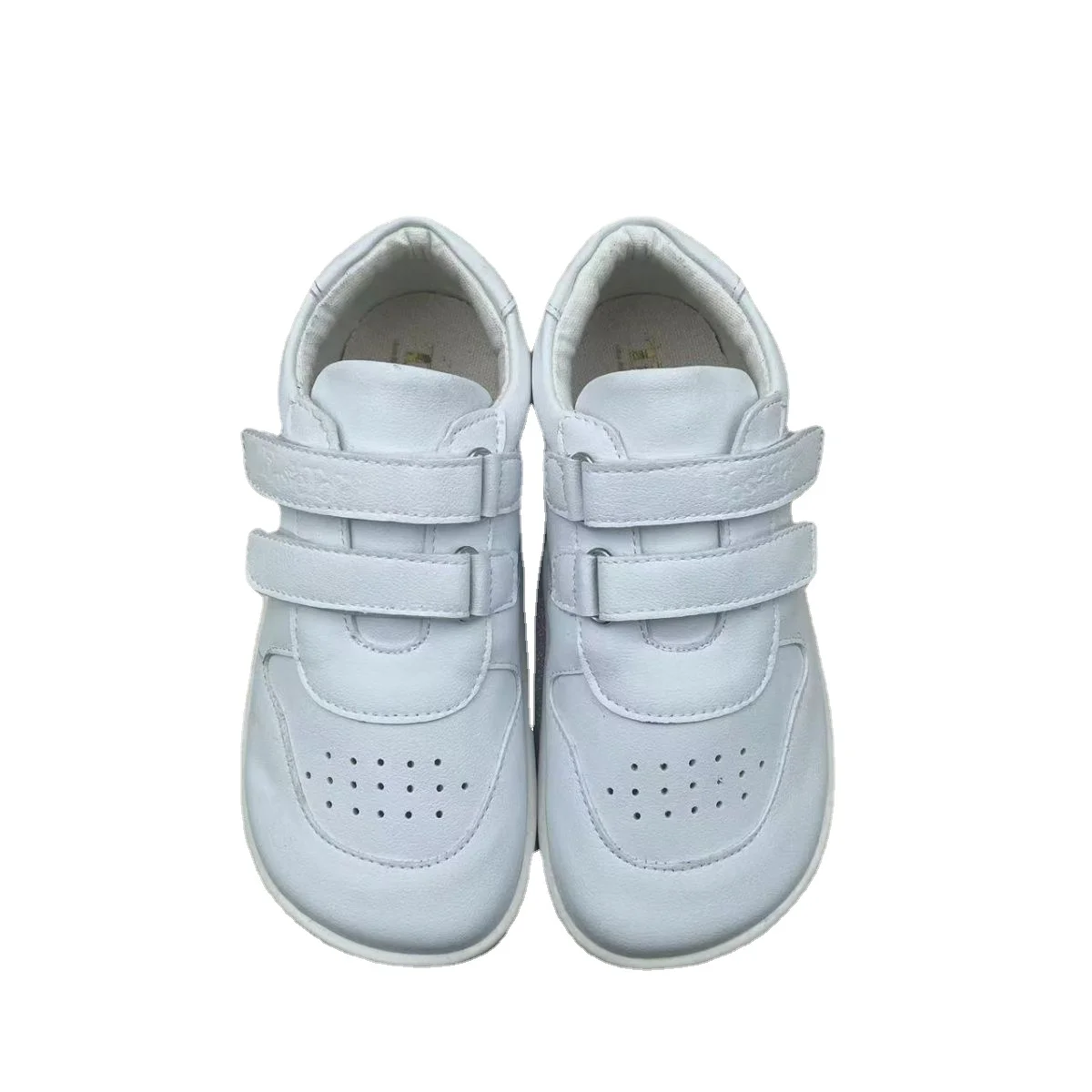 Tipsietoes Neue 2025, Frühjahrsschuhe aus echtem Leder für Mädchen und Jungen, Barfuß-Sneaker, leicht, minimalistisch, für Kinder Image