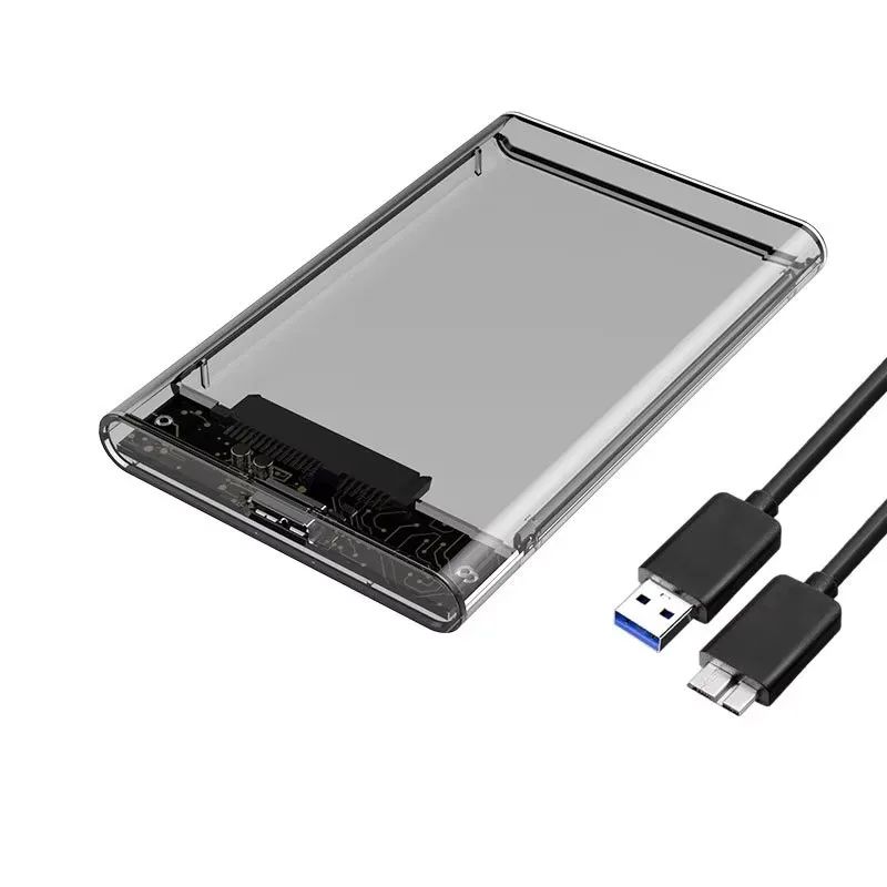 UTHAI G06 2,5-Zoll-HDD-Gehäuse USB3.0/2.0 serielle Schnittstelle SATA SSD-Festplattengehäuse unterstützt bis zu 6 TB transparente mobile externe Dr Image