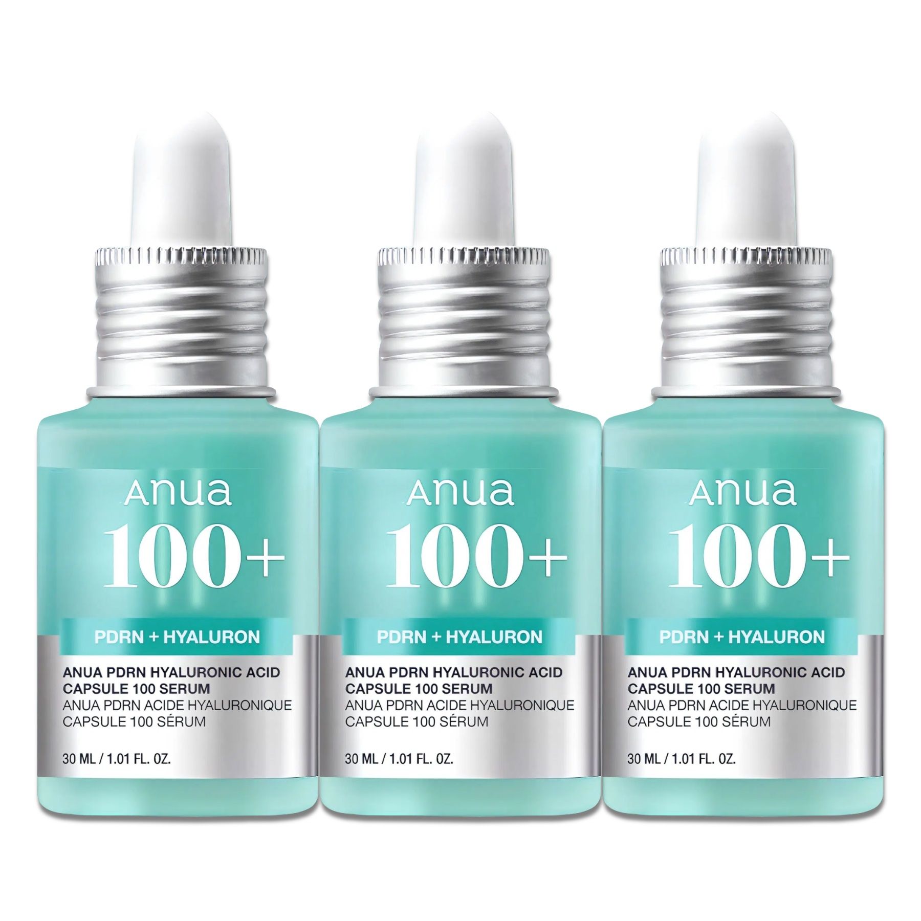 Anua Siero viso con capsule di acido ialuronico per la cura della pell