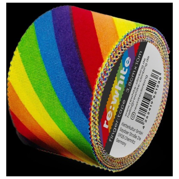 re:white - Tape - Tape Gr 10 m - Width: 1,9 cm rainbow