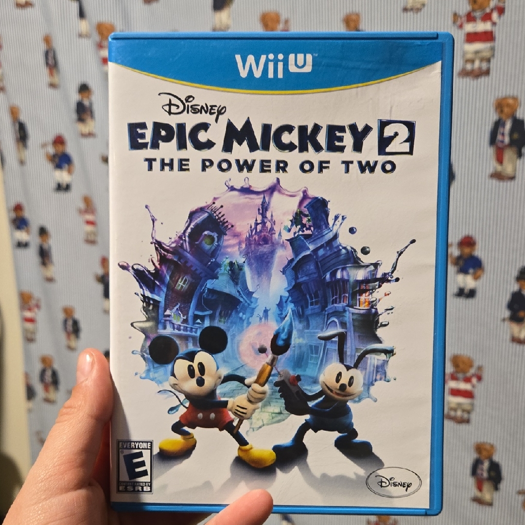 Disney Video Games & Consoles | Disney Epic Mickey 2: The Power Of Two For Wii U - Blue | Color: Blue | Size: Os