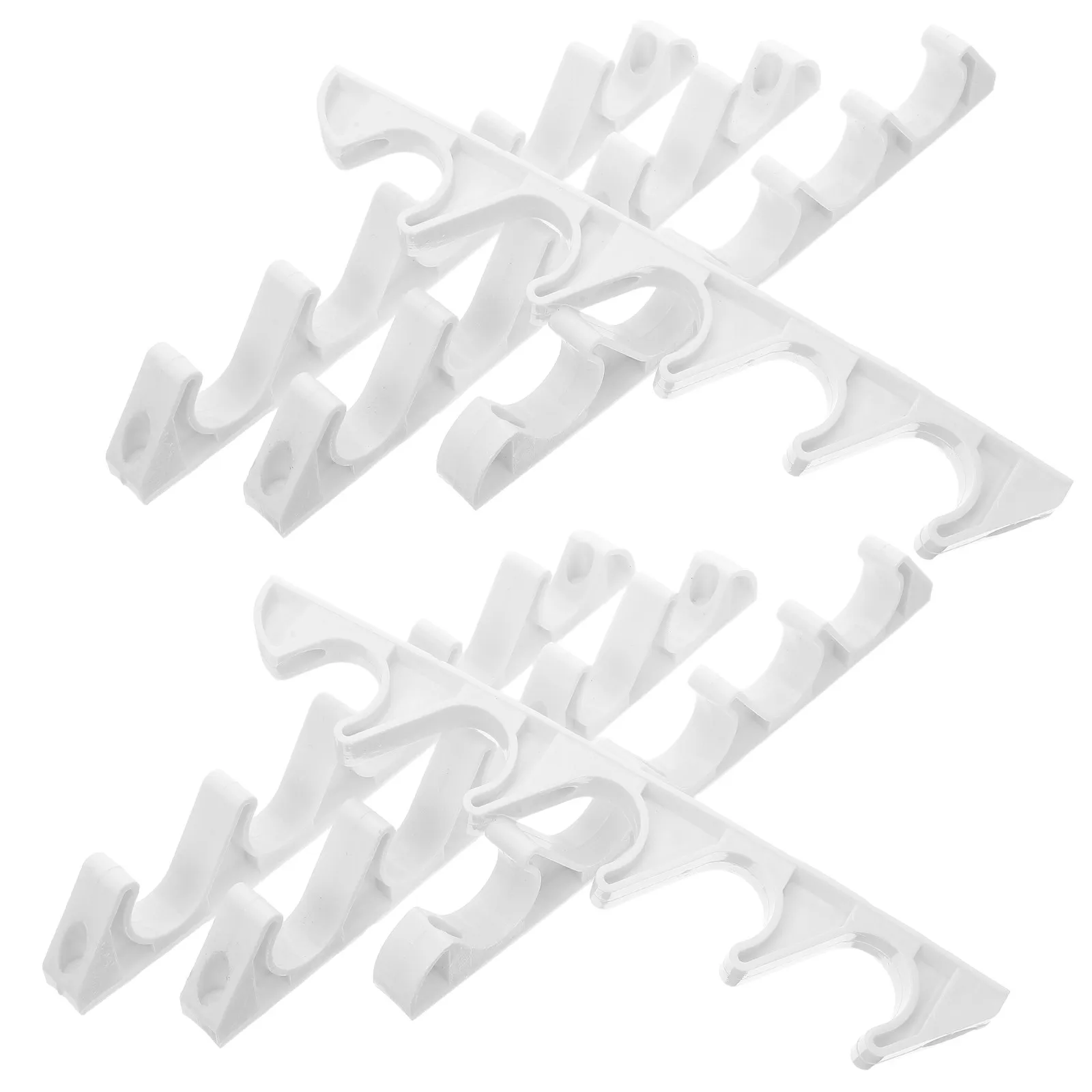 8-teiliges Set Verstellbare Verbindungsstücke für Klappbare Gartenliegen, 5-Stufen Nylon-Verstellbänder für Terrasse, Camping und Gartenmöbel Image