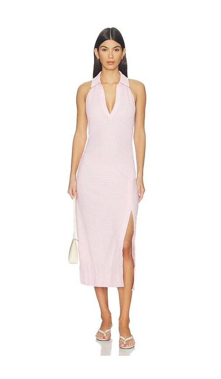 Clairmont Halter Midi Dress