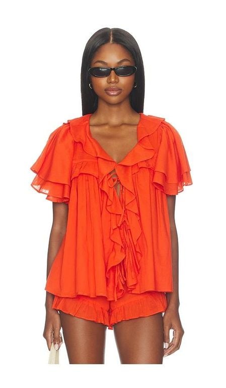 Rosalie Ruffle Top