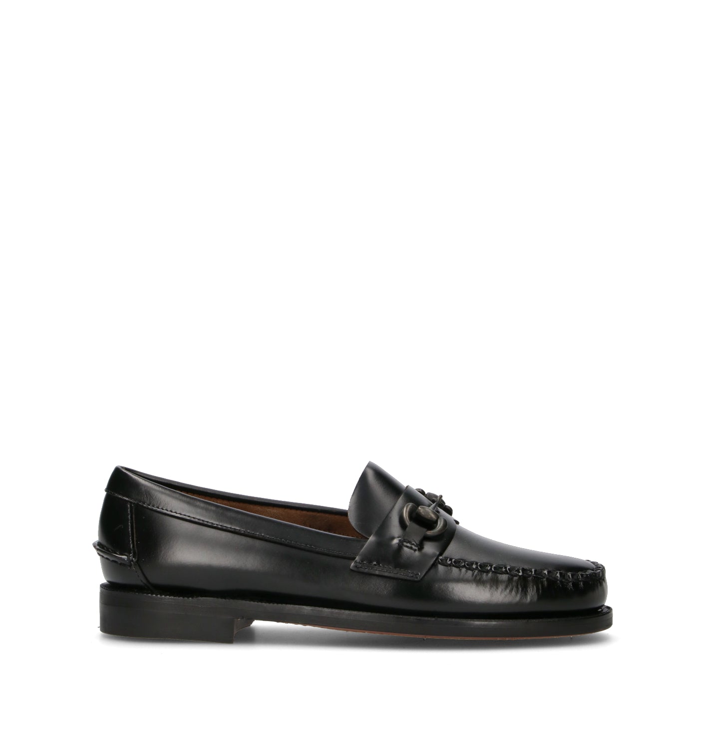 SEBAGO Mocassino uomo nero in pelle
