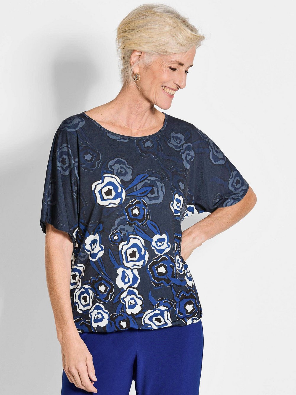 Goldner T-Shirts Damen marine, 25 Image