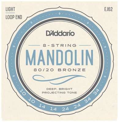 Daddario J62 Saiten für Mandoline