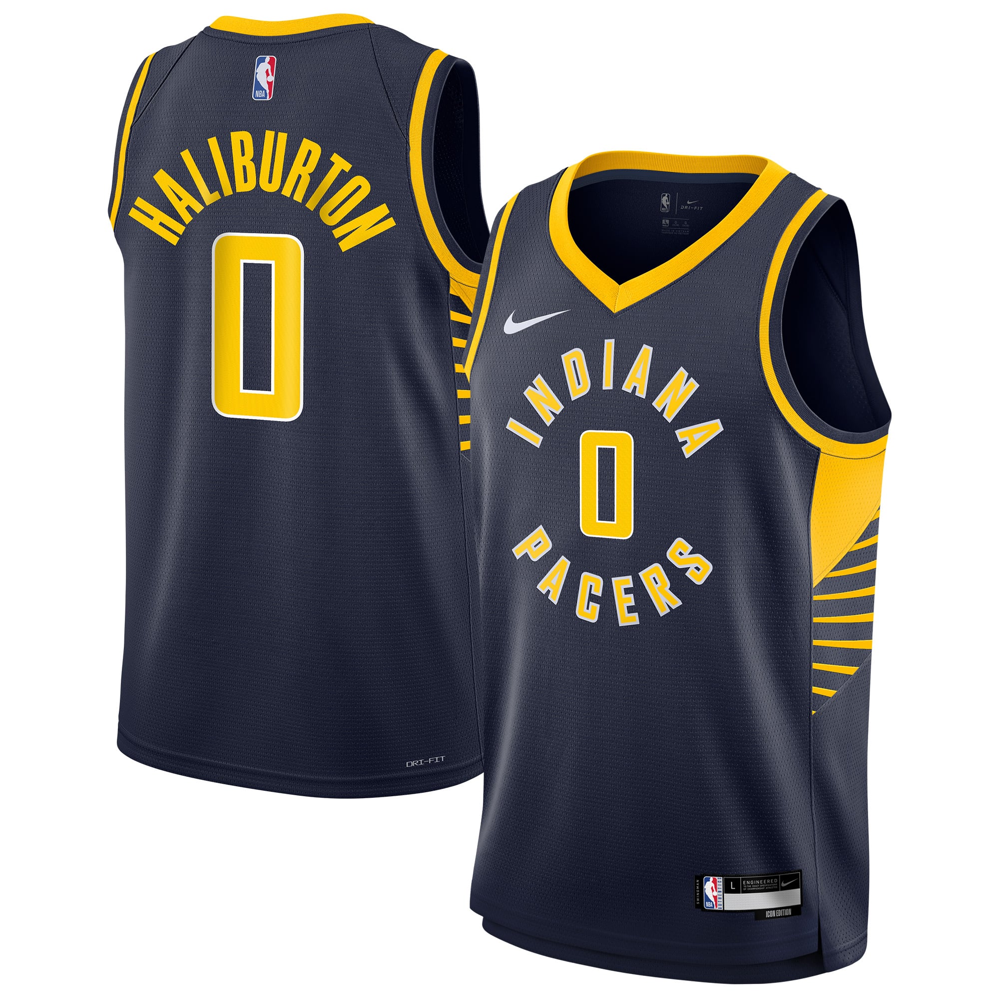 Maillot Swingman Indiana Pacers NBA Icon - Tyrese Haliburton - Jeune - unisexe Taille: S