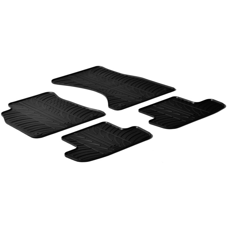 Set Tappeti Su Misura In Gomma - Compatibile Per Audi A4 4p (11/0710/15) - Audi A4 Allroad (04/0905/16) - Audi A4 Avant (05/0810/15) - Audi A5 Sportback (09/0907/15)