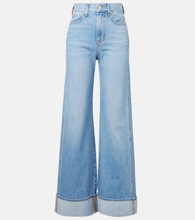 Taylor High-Rise Wide-Leg Jeans