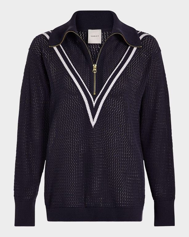 Savannah Open-Knit Pullover