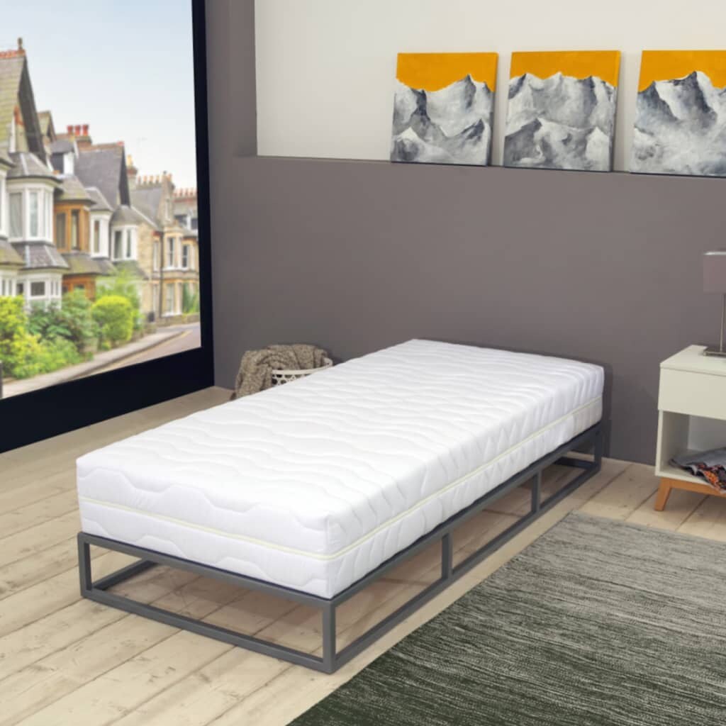 vidaXL Matratze 90 x 200 cm 7 Zonen Taschenfedern 20 cm H3 Image