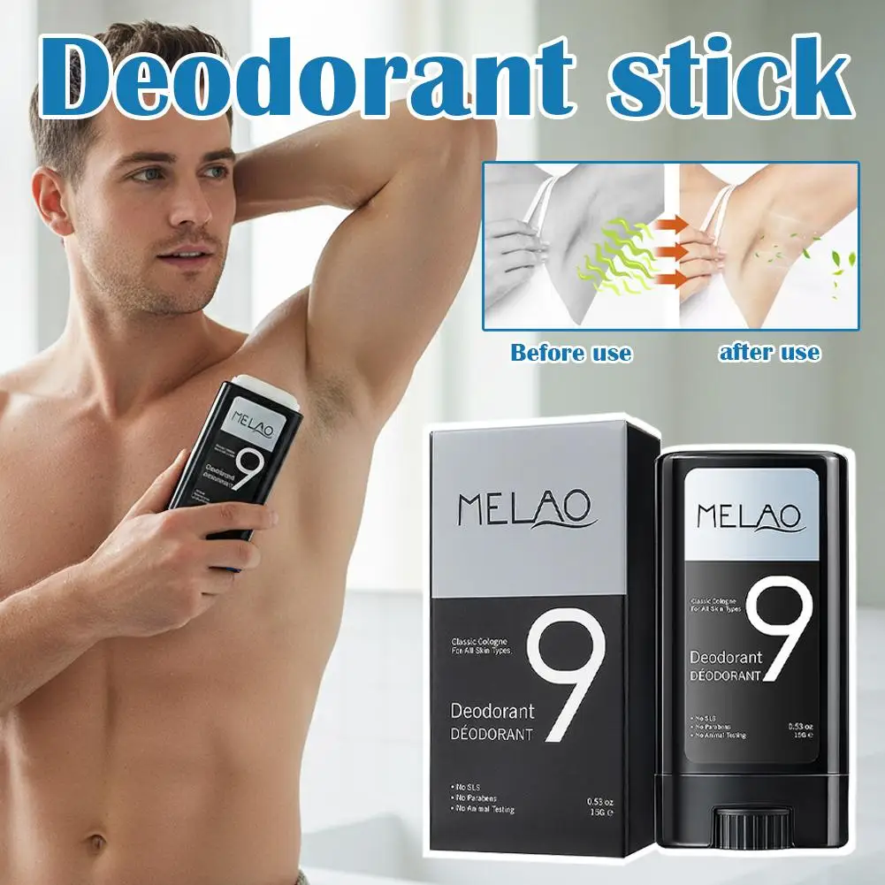 Antitranspirant Körperstift 15g Trockener Leichter Duft Körpercreme Herren und Damen Achselgeruch Entferner Antitranspirant Stick Image