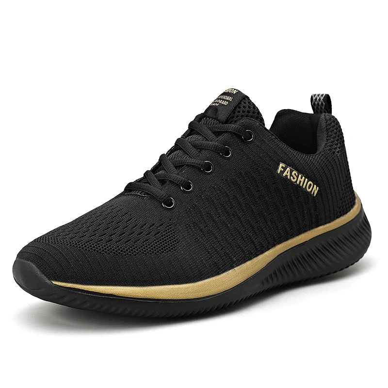Große Größe Ganzjahres-Leichtgewicht Atmungsaktive Outdoor-Freizeitschuhe Mesh-Schuhe Weiche Sohle Paarschuhe