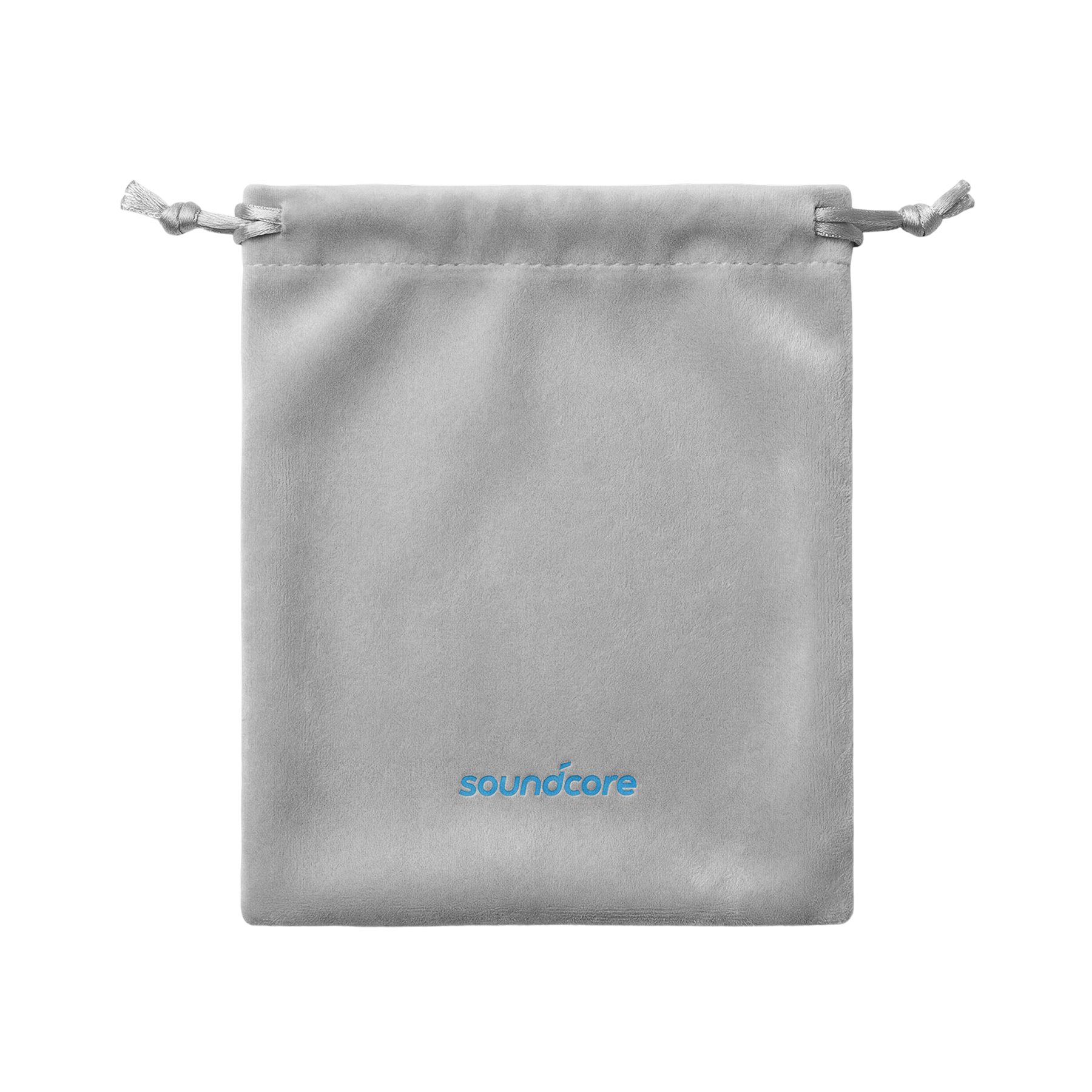 Light Grey Premium Velvet Pouch｜Eco-friendly and tough