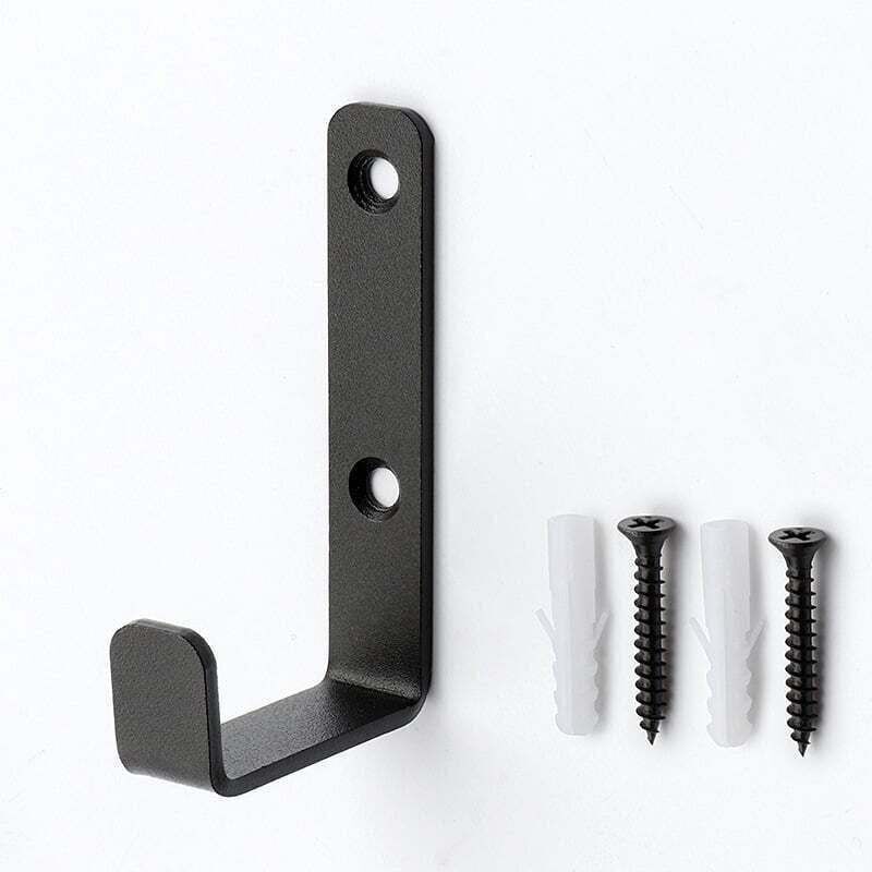Confezione Da 4 Ganci Da Parete Resistenti, Xu, Ganci Da Garage A Forma Di J, Ganci Universali Neri A Vite, Ganci A Vite Resistenti, Ganci Da Garage, Ganci Da Parete, Ganci Da Parete Resistenti-crezuo