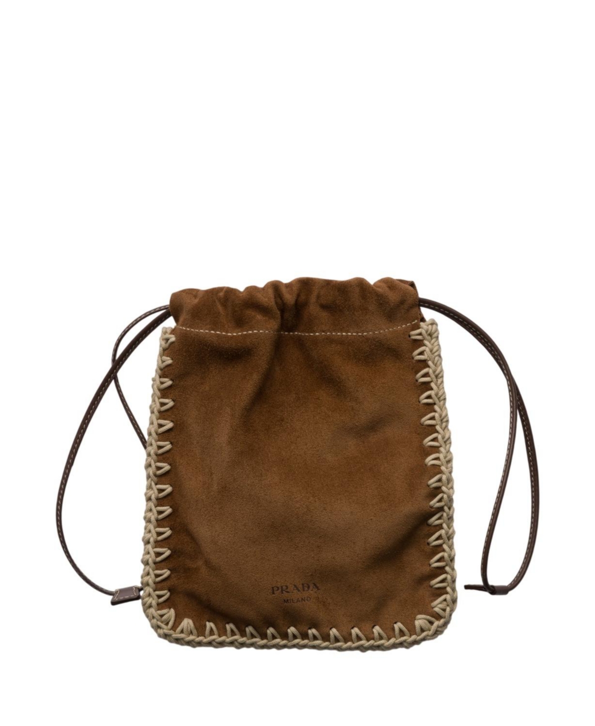 Prada Suede Smartphone Case - Brown