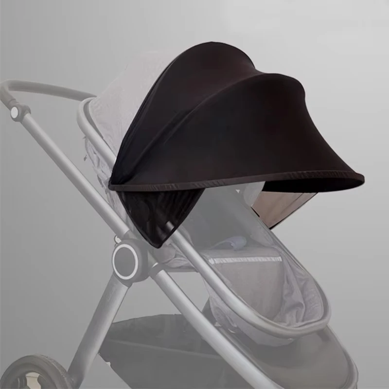 Sonnenschutz-Abdeckung für Kinderwagen, Sonnenschutzhaube für Babywagen, UV-Schutz, Sonnenschutz-Zubehör für Kinderwagen und Babyautositz