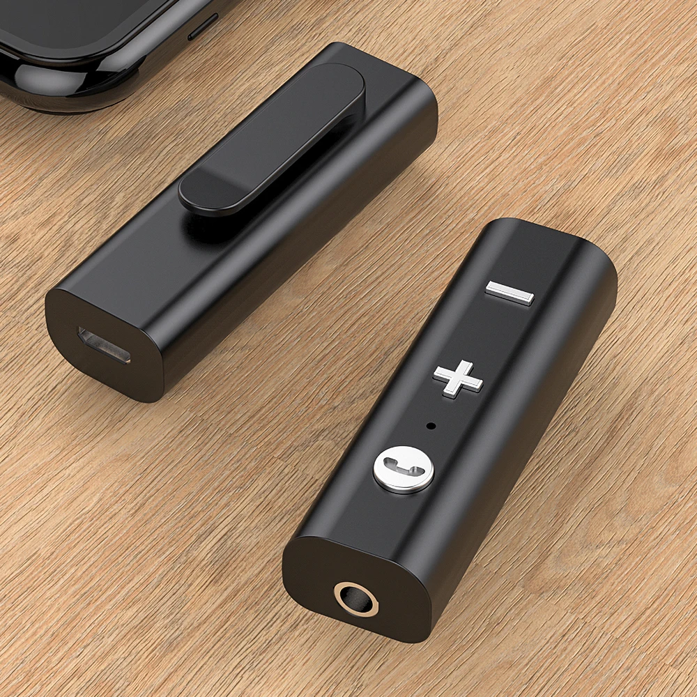 Kebidu 3,5mm Jack Audio Bluetooth 5,0 Empfänger Für Kopfhörer Wireless Adapter Bluetooth Aux Audio Musik Transfer Für Kopfhörer Image