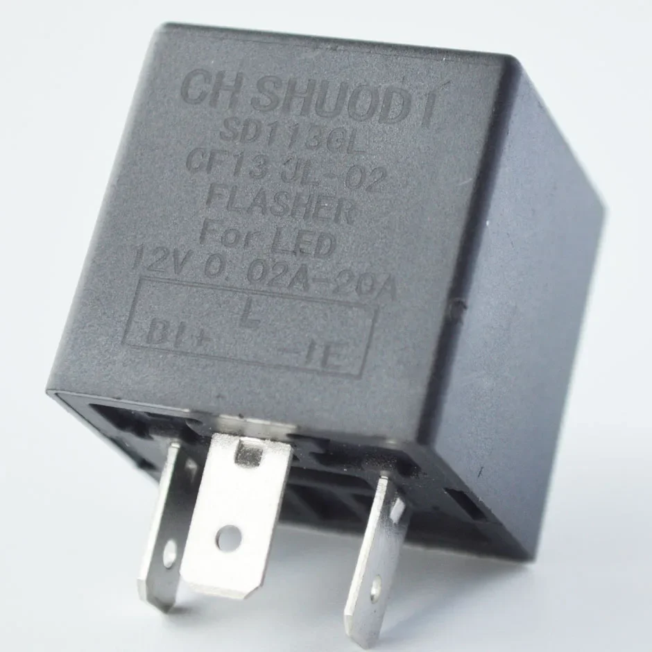 3-Pin CF13 JL-02 0,02A 20A 12V Auto-Blinkrelais für LED Fix-Blinker Hyperflash 3-Pin Image