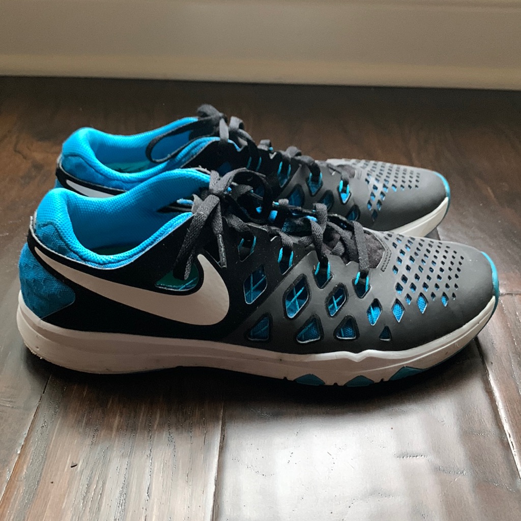 Nike Shoes | Men’s Nike Shoes | Color: Black/Blue | Size: 9.5
