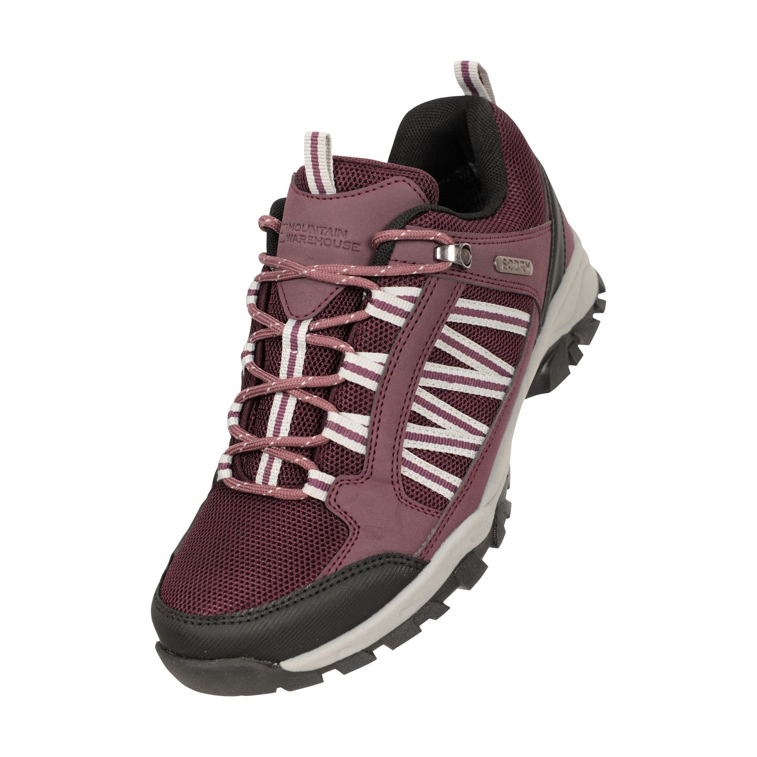 Mountain Warehouse Womens/Ladies Path Wasserdichte Outdoor-Wanderschuhe (Lila)