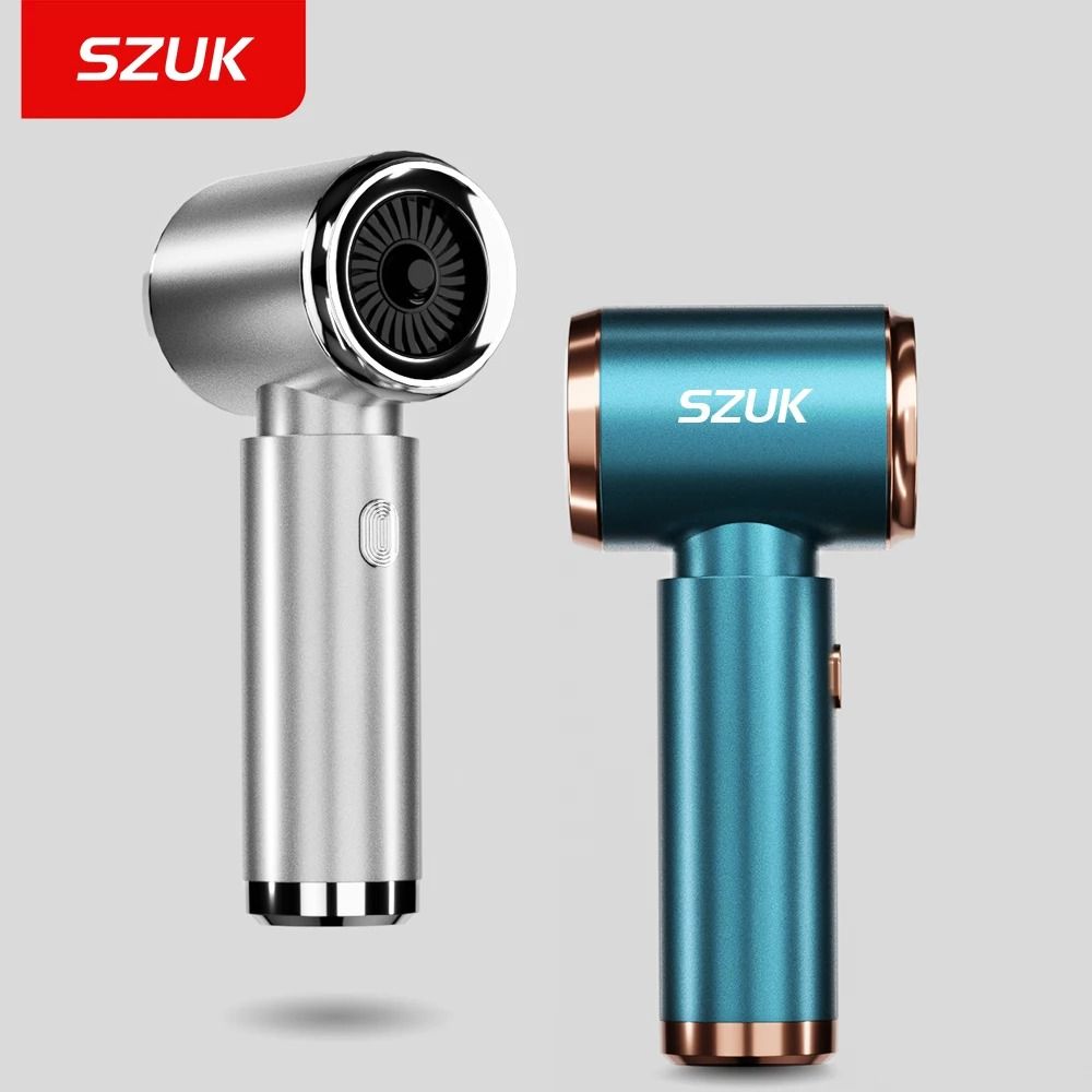 Portable Mini Car Vacuum Cleaner Wireless Handheld Strong Suction Cleaner silver