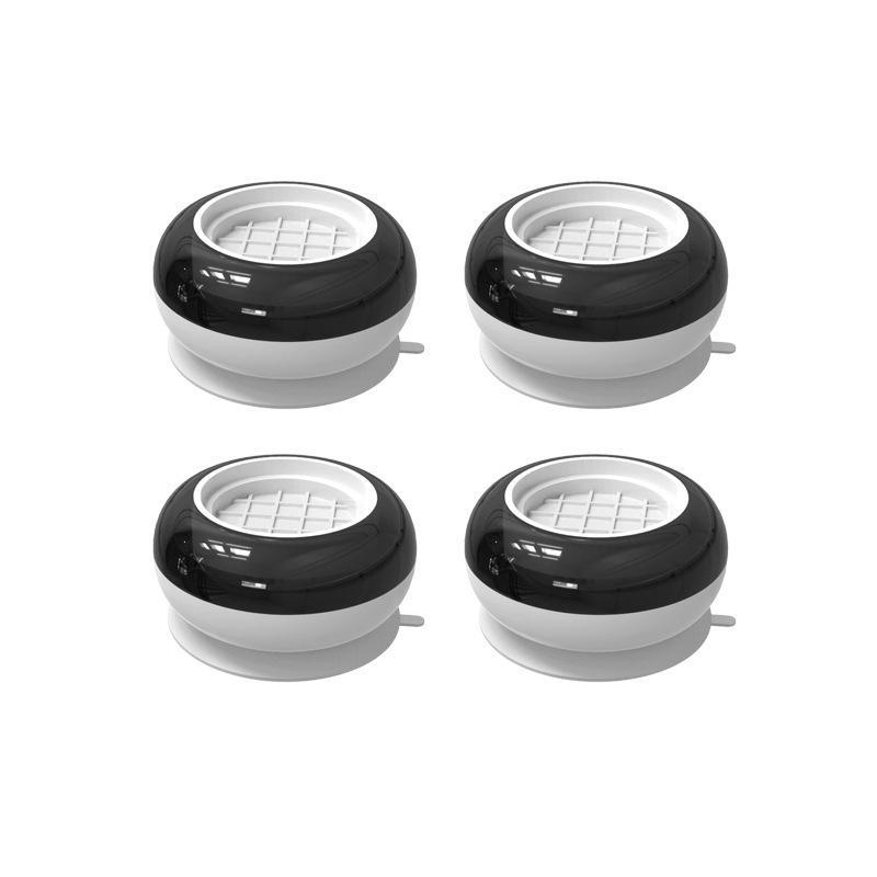 4PCS Anti Vibration Pads For Washing Machine And Furniture Non Slip Height Booster Feet white