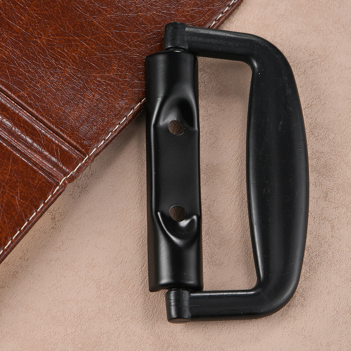 Black Luggage Replacement Handle For Suitcase Repair With Aluminum Case Ends Black Luggage Replacement Handle For Suitcase Repair With Aluminum Case Ends