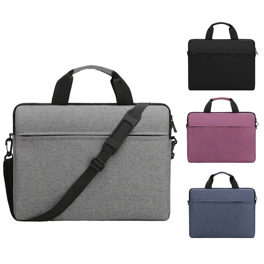SlimGuard Laptop Sleeve Bag With Shoulder Strap For 13.315.6 Inch Devices navy Blue 14 Inch