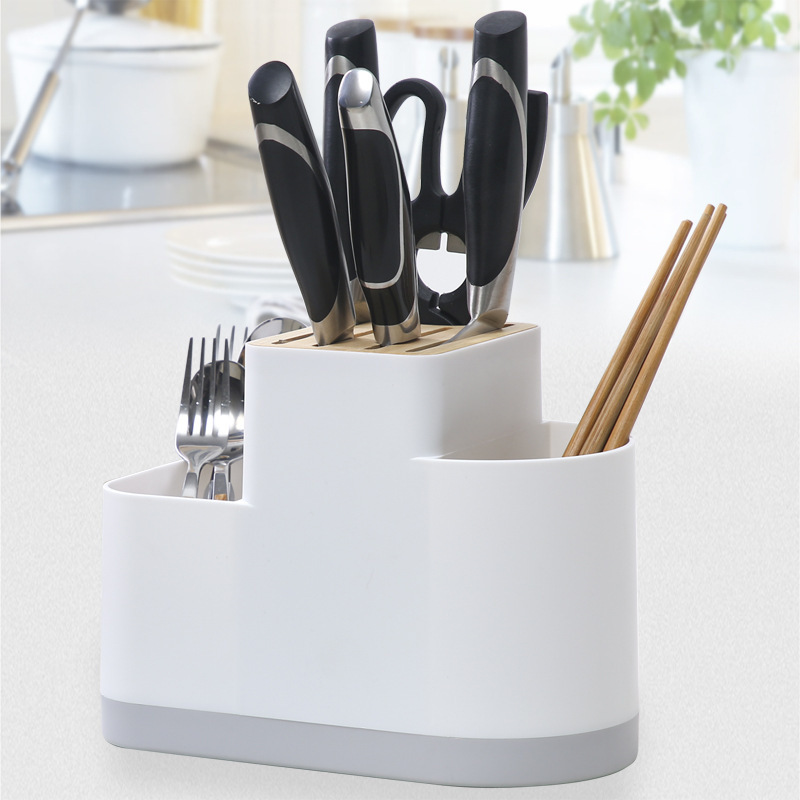 Kitchen Knife & Utensils Holder Caddy Cutlery Organizer For Countertop Kitchen Knife & Utensils Holder Caddy Cutlery Organizer For Countertop