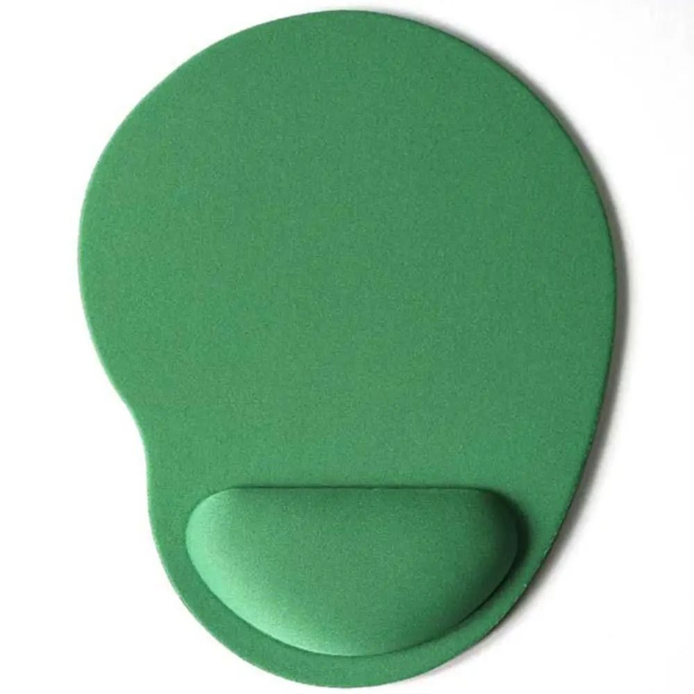 Ergonomic Gel Wrist Rest Mouse Pad With Non Slip Base For PC And Laptop Comfort green