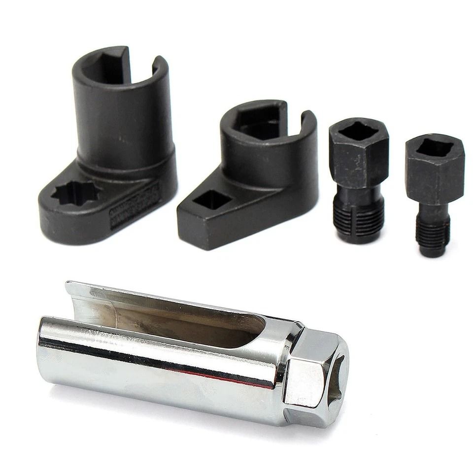 Oxygen Sensor Socket Set With Thread Chasers For O2 Sensor Removal Oxygen Sensor Socket Set With Thread Chasers For O2 Sensor Removal