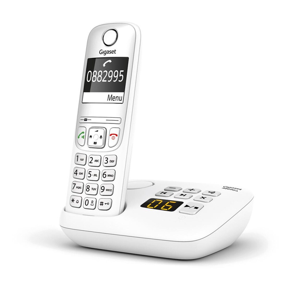 Gigaset AE690A Weiß schnurloses Telefon - Anrufbeantworter Image