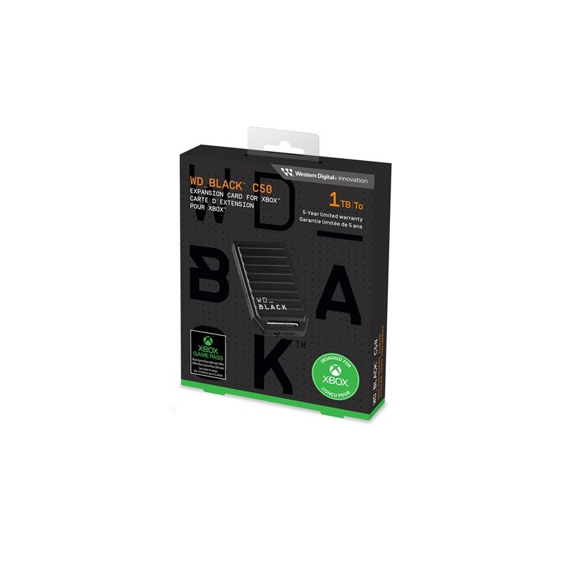 Sandisk WD_BLACK C50-Erweiterungskarte für Xbox 1TB (Offiziell Image